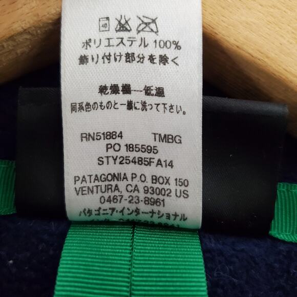 Patagonia Full Zip Snap-T Fleece Jacket in Navy - Picture 4 of 8